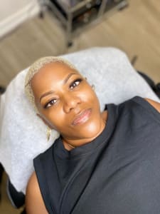 Eyebrow Tattoo result by Concrete Rose Artistry, LLC in Cypress, TX