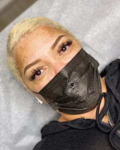 Eyebrow Tattoo result by Concrete Rose Artistry, LLC in Cypress, TX