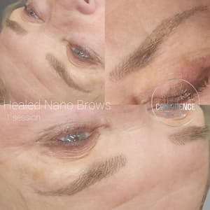 Eyebrow Tattoo result by Confidence Med Spa in Lakewood, OH