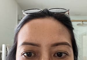 Eyebrow Tattoo result by Copacabana Beauty Center in Princeton, NJ
