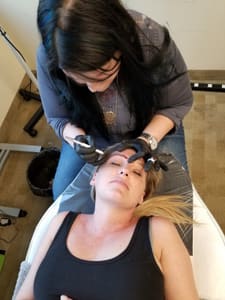 Eyebrow Tattoo result by Cosmetic Architecture in Longview, TX