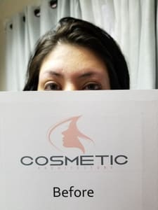 Eyebrow Tattoo result by Cosmetic Architecture in Longview, TX