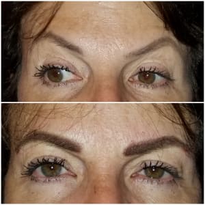 Eyebrow Tattoo result by Cosmetic Enhancement Clinic-Wanda Enoch in Palos Park, IL