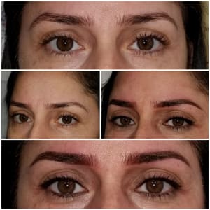 Eyebrow Tattoo result by Cosmetic Enhancement Clinic-Wanda Enoch in Palos Park, IL