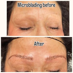 Eyebrow Tattoo result by Cosmetic Ink Bismarck, ND in Bismarck, ND
