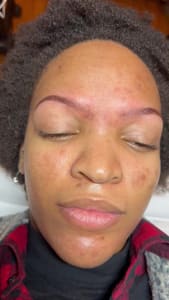 Eyebrow Tattoo result by Cosmetic Ink by Cait in Albany, NY