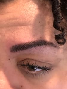 Eyebrow Tattoo result by Cosmetic Ink by Cait in Albany, NY