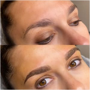 Eyebrow Tattoo result by Cosmetic Ink Houston Brow & Beauty in Houston, TX