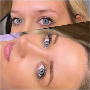 Eyebrow Tattoo result by Cosmetic Ink Houston Brow & Beauty in Houston, TX