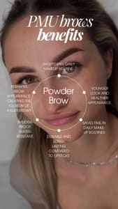 Eyebrow Tattoo result by Cosmetic Ink Permanent Makeup in Wayne, NJ