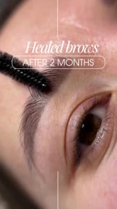 Eyebrow Tattoo result by Cosmetic Ink Permanent Makeup in Wayne, NJ