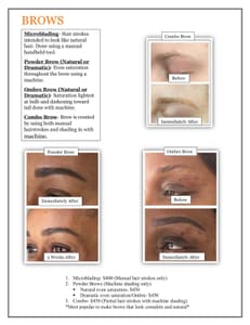 Eyebrow Tattoo result by Cosmetic.Tat.Rachel at Asylum Studios in Roanoke, VA