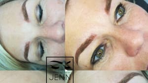 Eyebrow Tattoo result by Cosmetic Tattoo by Jenn in Cape Canaveral, FL