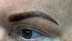 Eyebrow Tattoo result by Cosmetic Tattoo Center in Red Bank, NJ