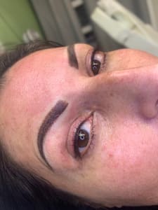 Eyebrow Tattoo result by Cosmetic Tattoo Center in Red Bank, NJ