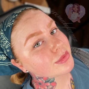 Eyebrow Tattoo result by Cosmetic Tattooing by Keanna Carey in Rapid City, SD