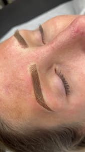 Eyebrow Tattoo result by Cosmetics by Shey in West Palm Beach, FL