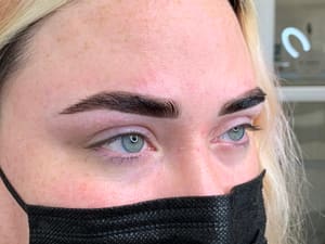 Eyebrow Tattoo result by Cosmetics by Shey in West Palm Beach, FL