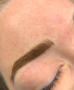 Eyebrow Tattoo result by Cosmetics by Shey in West Palm Beach, FL