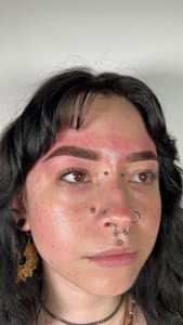 Eyebrow Tattoo result by Cosmetics by Shey in West Palm Beach, FL