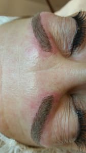 Eyebrow Tattoo result by Cosmetikart in Troy, MI