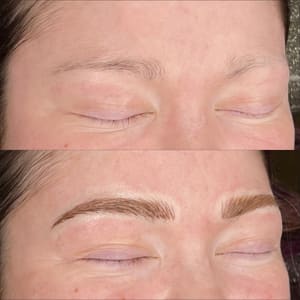 Eyebrow Tattoo result by Cosmic Cosmetic - Annie O in Providence, RI