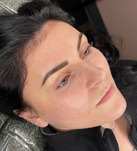 Eyebrow Tattoo result by Cosmic Cosmetic - Annie O in Providence, RI