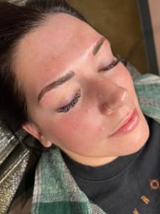 Eyebrow Tattoo result by Cosmic Cosmetic - Annie O in Providence, RI