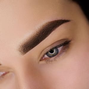 Eyebrow Tattoo result by Cosmotek Masterclass in Hayward, CA