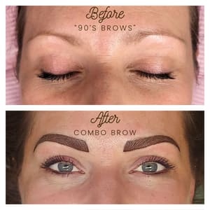 Eyebrow Tattoo result by Country Belle Permanent Makeup in Rigby, ID