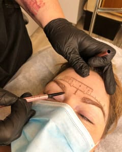 Eyebrow Tattoo result by Courtney Beauty + Ink in Seattle, WA