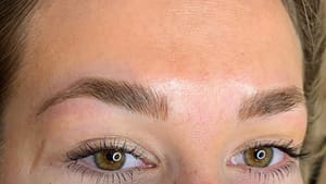 Eyebrow Tattoo result by Courtney Michelle Brow in Arroyo Grande, CA