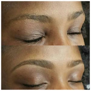 Eyebrow Tattoo result by Couture Beauty By Tracey in Cincinnati, OH