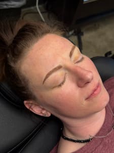 Eyebrow Tattoo result by Couture Ink in Sioux City, IA