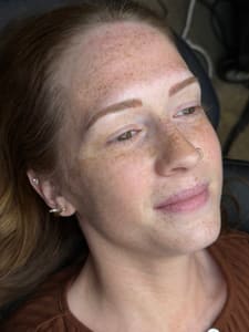 Eyebrow Tattoo result by Couture Ink in Sioux City, IA