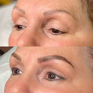 Eyebrow Tattoo result by Craft Cosmetics LLC in Longview, TX