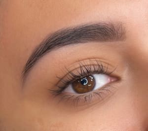 Eyebrow Tattoo result by Crafted Charm Aesthetics in Centennial, CO