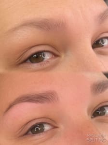 Eyebrow Tattoo result by Crafted Charm Aesthetics in Centennial, CO