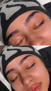 Eyebrow Tattoo result by Cream Allure in Elmhurst, NY