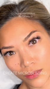 Eyebrow Tattoo result by Create Microblading in Katy, TX