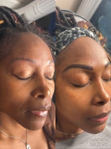 Eyebrow Tattoo result by Creations Art and Beauty in Temecula, CA