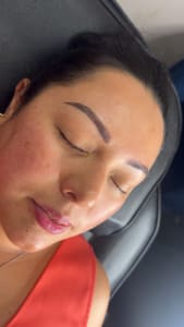 Eyebrow Tattoo result by Creations Art and Beauty in Temecula, CA