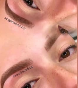 Eyebrow Tattoo result by CreationStudio in Matthews, NC