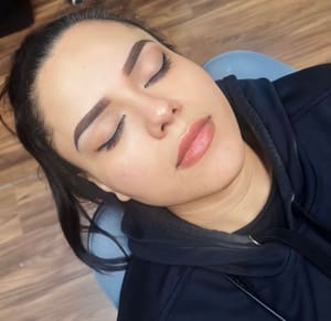 Eyebrow Tattoo result by Creative Faces Permanent Makeup and Med Spa in Bethany, OK