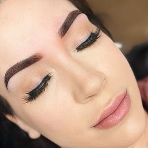 Eyebrow Tattoo result by Creative Faces Permanent Makeup and Med Spa in Bethany, OK