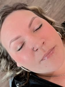 Eyebrow Tattoo result by Creative Faces Permanent Makeup and Med Spa in Bethany, OK