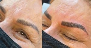 Eyebrow Tattoo result by Creative Hair and Microblading in Phoenix, AZ