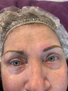 Eyebrow Tattoo result by Creative Lady Permanent Makeup Studio in Aston Township, PA