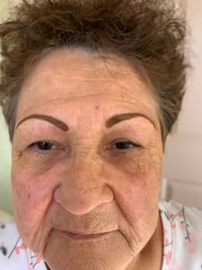 Eyebrow Tattoo result by Creative Lady Permanent Makeup Studio in Aston Township, PA