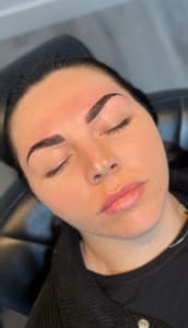 Eyebrow Tattoo result by Creative Makeover in Davie, FL